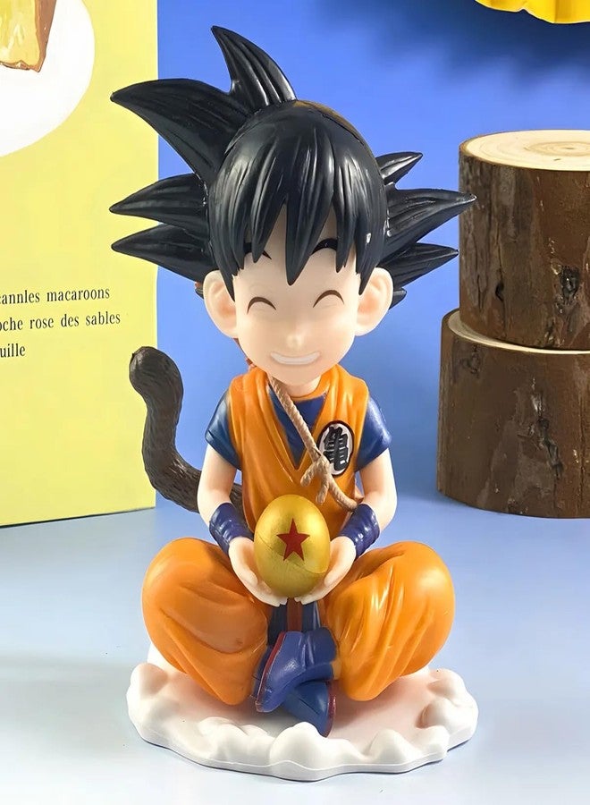 FowWelt Anime Cartoon Character Q Posket Action Figure | Limited Edition | Attractive Lightweight Durable Toy Figures for Home Decors Office Desk and Study Table (Goku V) - Image 2